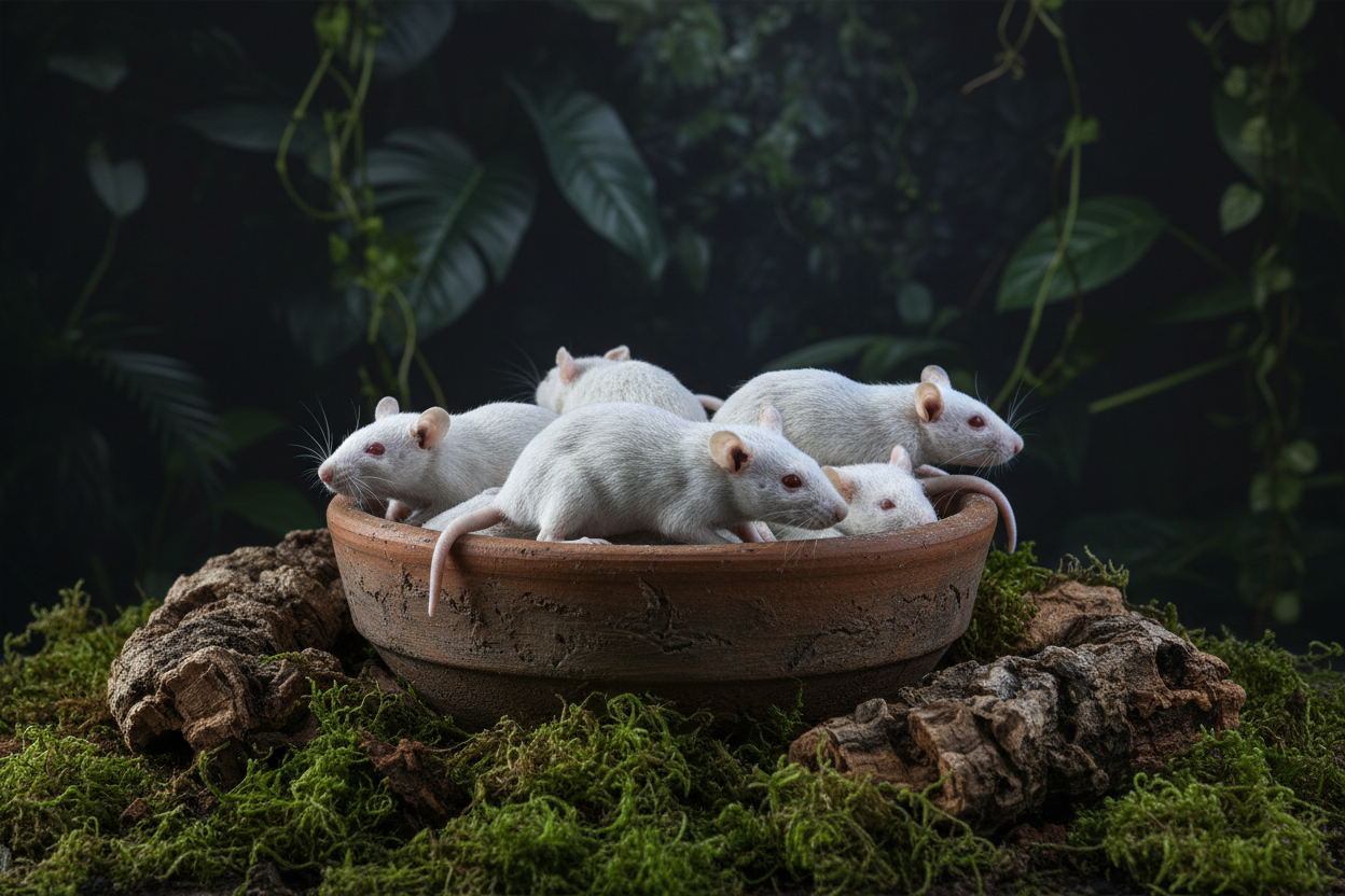 Ratas Congeladas para Reptiles