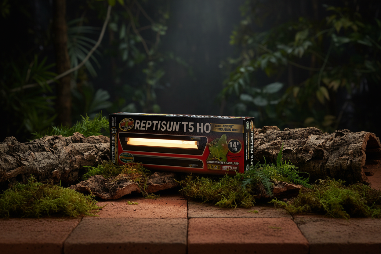 Lámpara UVB T5 HO para Reptiles Zoo Med ReptiSun — 30 cm