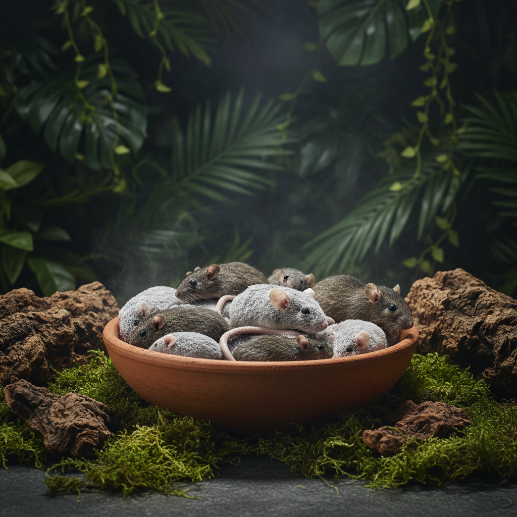 Ratones Congelados para Reptiles