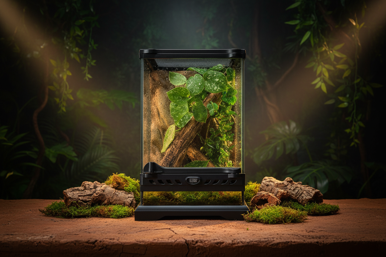Terrario de Cristal Exo Terra Nano Tall — 20x20x30 cm